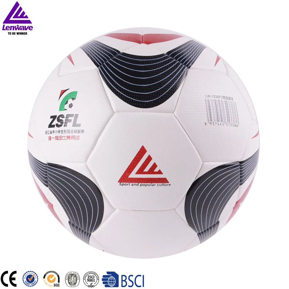 2016 Lenwave Brand Official Match PU Soccer Balls Size 5 Champions League Ball