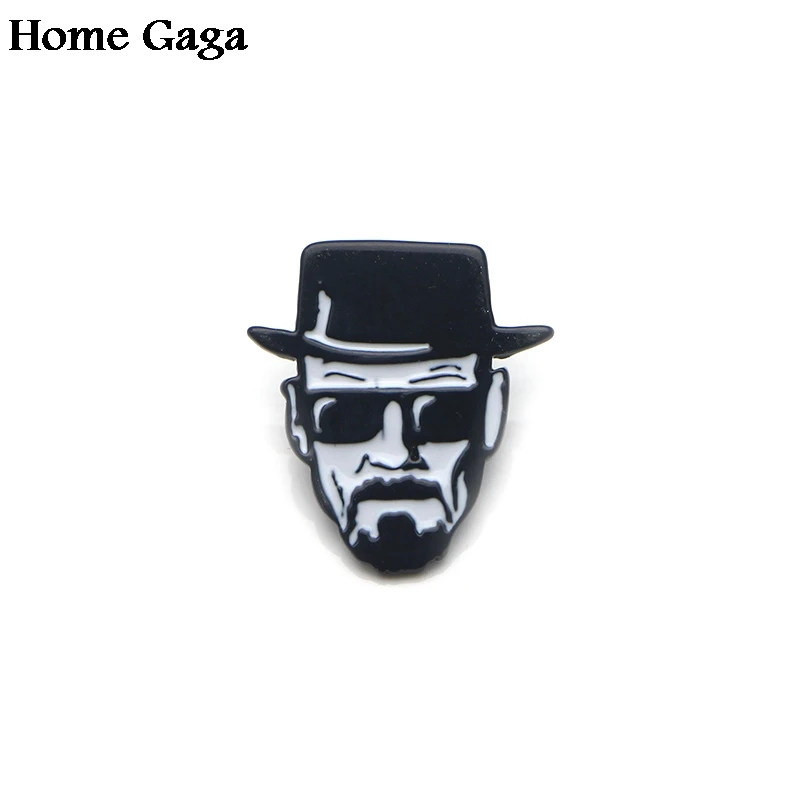 Homegaga Breaking Bad Walter белые diy цинковые булавки для галстука броши рюкзака одежды