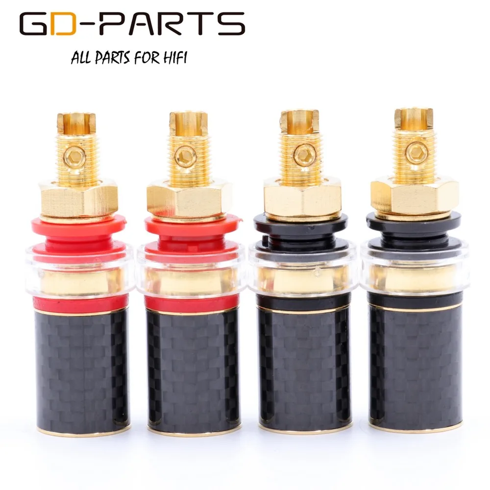 Viborg High End 99.998% Чистый медный кабель для динамика связывающий пост из углеродного