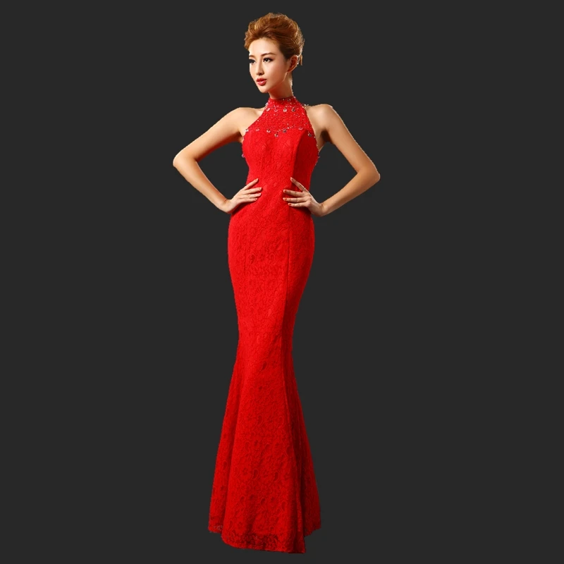 2012 rhinestone high quality formal evening dress ,high neck with