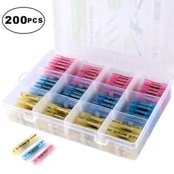 

Waterproof Heat Shrink Butt Connectors Electrical Splice Cable Crimp Terminals Wire Connectors AWG 22-10 Kit