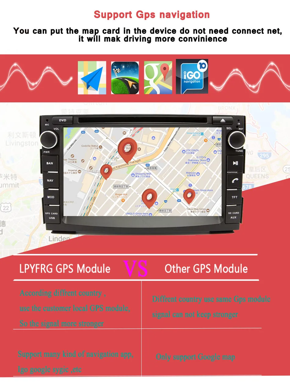 Discount 2din 1024*600 Android 9.0 Car CD DVD Player GPS navigation for KIA CEED Venga 2010-2012 Sat navi auto stereo Radio unit In dash 6
