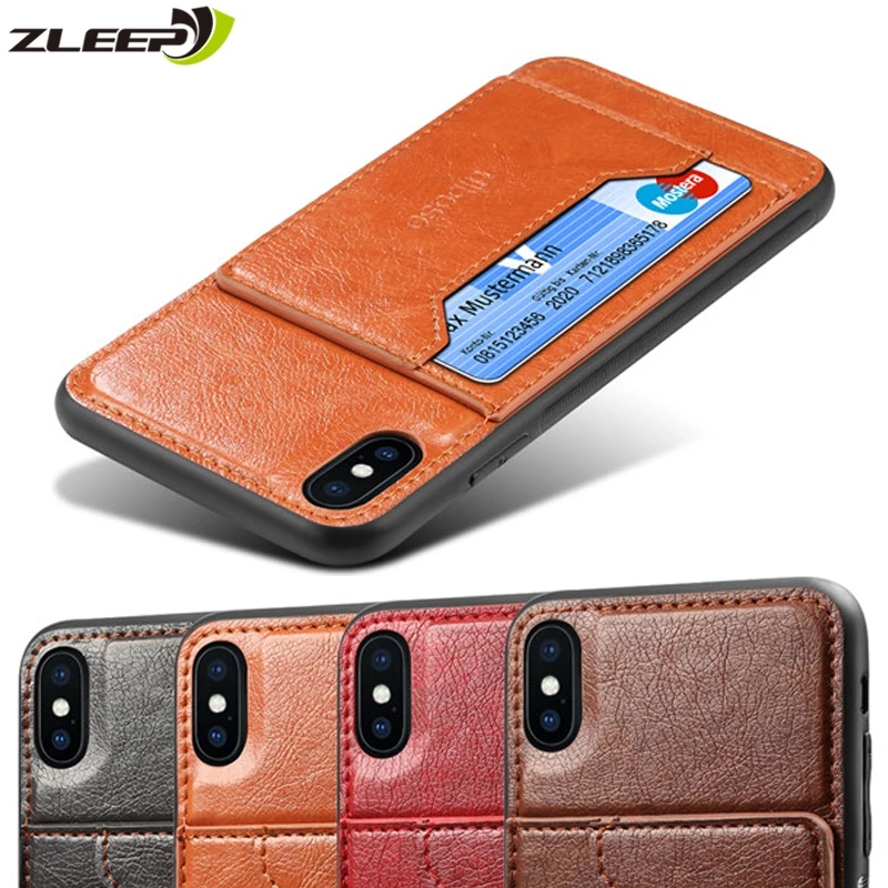 

Car Magnetic 7plus 8plus Luxury PU Leather Card Stand Back Cover Silicone Case For iPhone 11 Pro X XS MAX XR 6 6s 7 8 Plus Coque