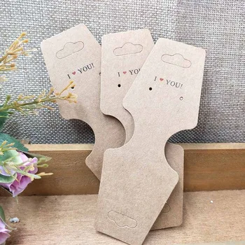 

Wholesale Free Shipping MOQ: 500/Sets Jewelry Card Custom Logo /Earring Card /Necklace Card Customized Logo A total of 2000pcs