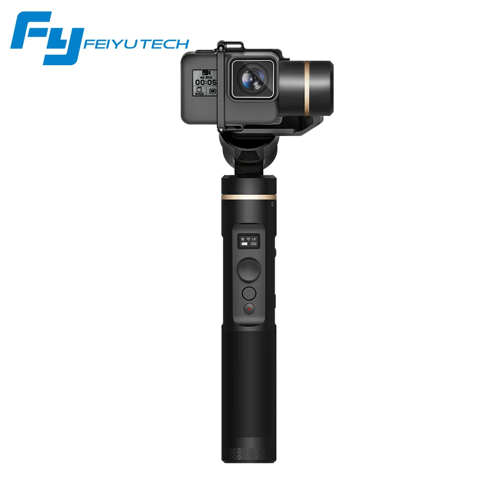 Feiyu FeiyuTech G6 ручной кардан для GoPro обновление версии G5, Wi-Fi+ синий зуб OLED Экран угол возвышения для GoPro Hero 6 5 4 RX0