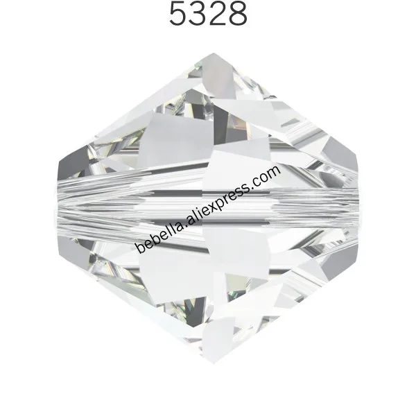 

(48 pieces) Original Crystals from Swarovski 5328 XILION Bicones Beads loose beads stone retail for jewelry making