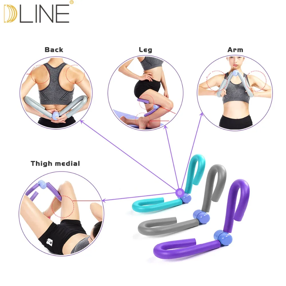 Thigh Master Legs Arms Muscle Fitness Equipments Workout Exerciser Machine Gym Sports Equipment Home Gym Sports Training