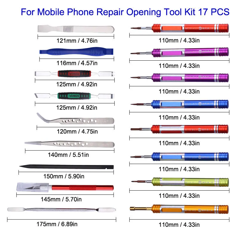 Универсальные инструменты для ремонта мобильных телефонов для Iphone X 8 8 Plus 7 6 6S 5 iPad инструмент для ремонта сотовых телефонов комплект Ferramentas outilage