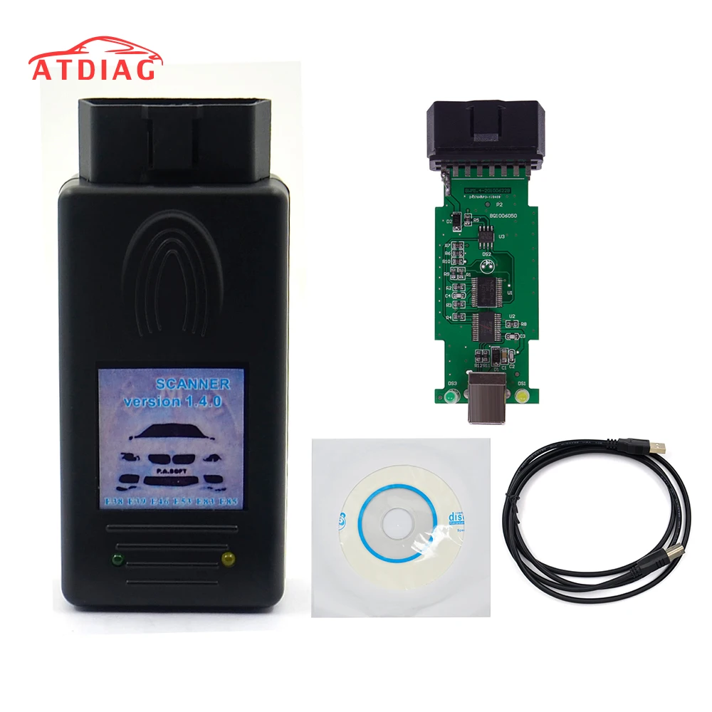

Auto scanner 1.4 for bmw code reader with obd2 interface 1.4.0 version Auto diagnostic tool