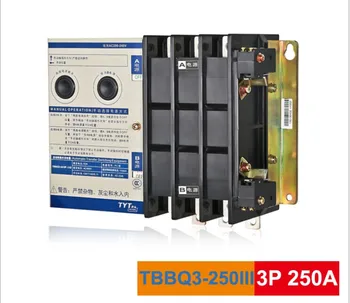 

TYT Tae Yeong TBBQ3-250III dual power source automatic switch 250A 3P dual power transfer switch