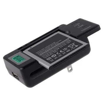 

Universal Battery Charger LCD Indicator Screen For Mobile Phone charger USB Port For many rechargeable lithium-ion batteries