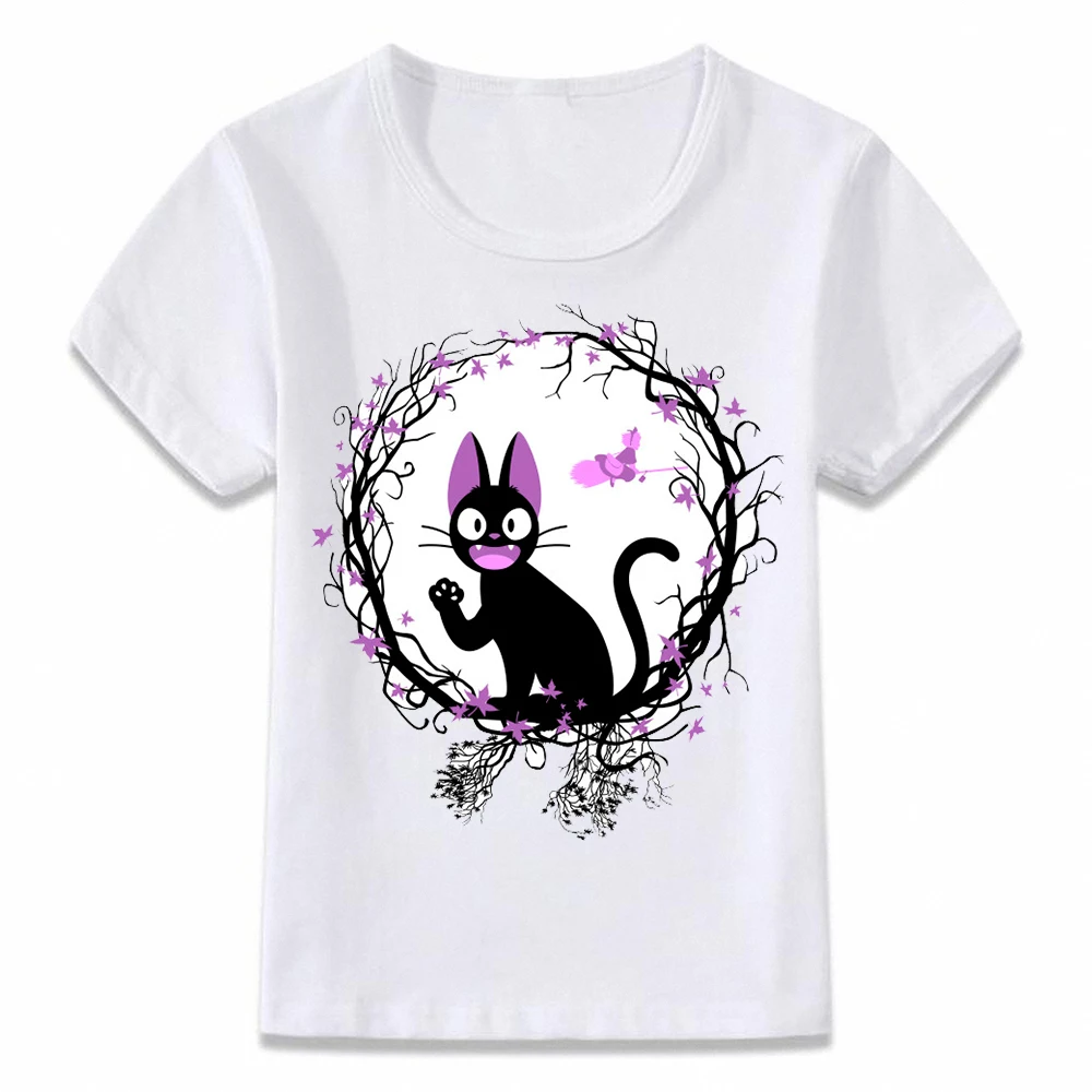 

Kids Clothes T Shirt Kiki's Delivery Service Cat T-shirt for Boys and Girls Toddler Shirts Tee