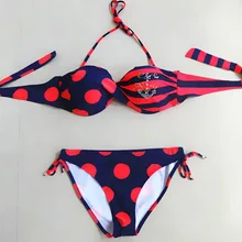 Новинка, сексуальный женский купальник в горошек, женские бикини, низкая талия, купальник, бикини, летняя пляжная одежда, vs secret, Бразильская одежда, mujer