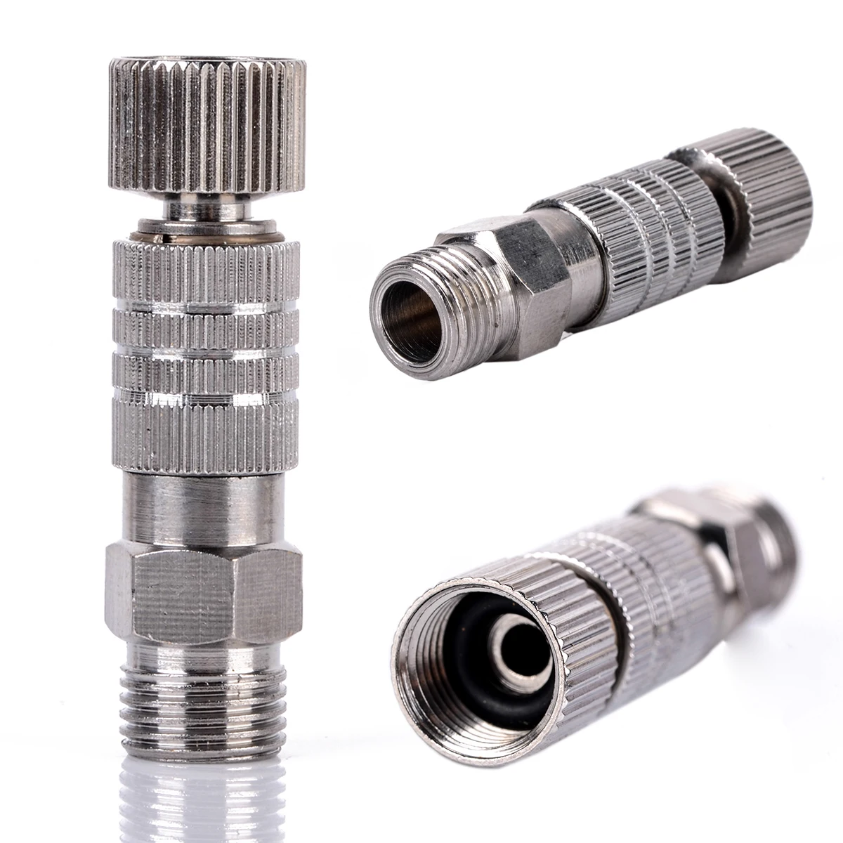 1pc 1/8inch Fitting Coupling Connector Airbrush Quick Release Adaptor Durable Parts for  Rapid Tracheal Ligation