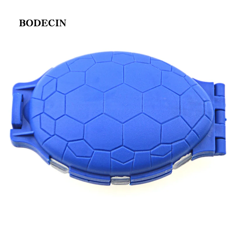1pcs Outdoor Fishing Accessory 12 Compartments Grid Tortoise Shape Plastic Turtle Lure Baits Hooks Tackle Box Pocket Multi Kits (7)