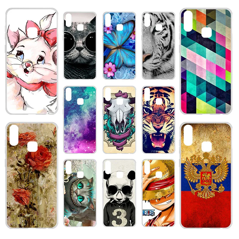 

Anunob Silicone Cases For BQ Joy 1 Plus Case Luxury TPU Phone Back Cover for BQ Vsmart Joy 1 Plus 6.18 inch Funda Coque Bumper