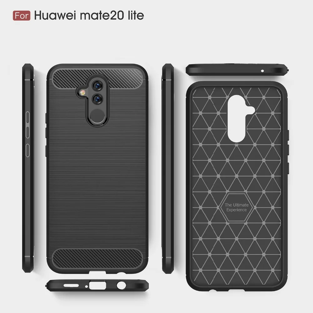 

Cases For Huawei P20 P30 Mate 10 20 30 Lite Pro Case P Smart Z Plus Carbon Fiber Soft Cover For Huawei Honor 10 10i 20i 20 Pro