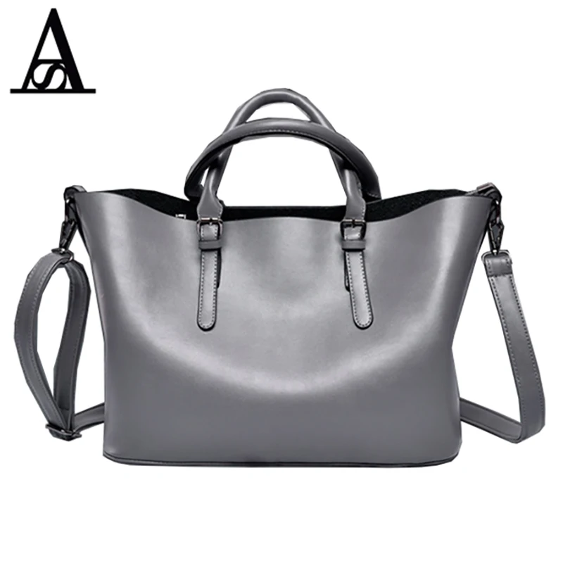 

AITESEN Tote Leather Bag Luxury Handbags Women Messenger Bags Designer Sac A Main Mochila Bolsa Feminina Louis Bags