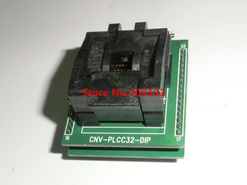 Разъем программатора чипа PLCC32 к DIP32 SA015A1T новый оригинальный|sockets programmer| |
