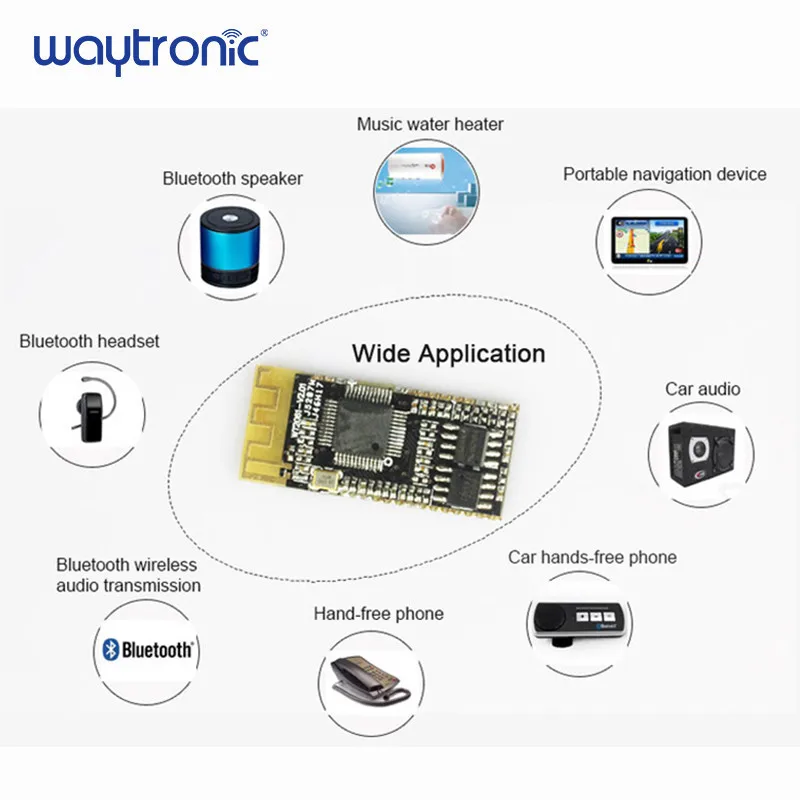 5 шт. WT2600M02 беспроводной Bluetooth аудио модуль с 3 Вт усилитель MP3 WAV формат поддержка SPI