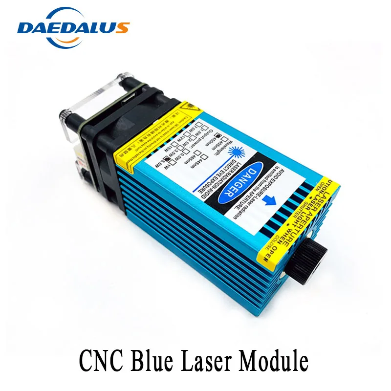 

0.5w 2.5w 3.5w 5.5w 15w Focusing Blue Laser Module Laser Engraving And Cutting TTL Module Laser Can Engrave for wood.