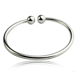 Sterling Silver Plain Bangles
