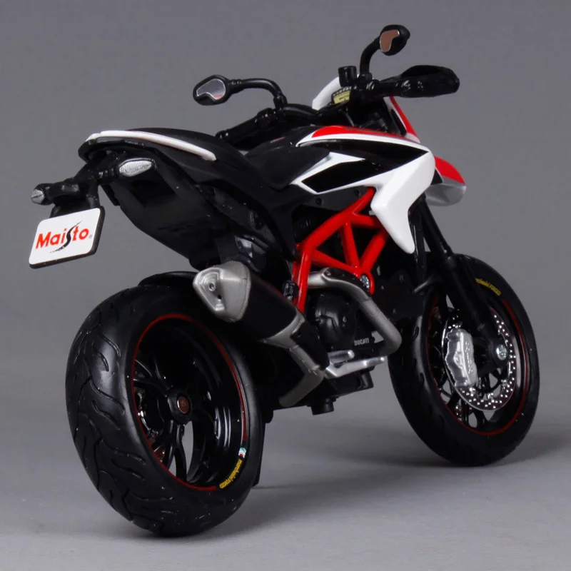 Модель мотоцикла Maisto 1:12 Ducati Hypermotard бесплатная доставка 13015|maisto models|ducati bike modelsducati