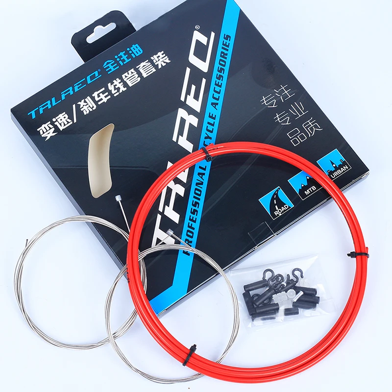

MTB Road Bike Brake Shifting Wire Group Stainless Steel Inner Cable Bicycle Front Rear Derailleur Brake Transmission Cable Set