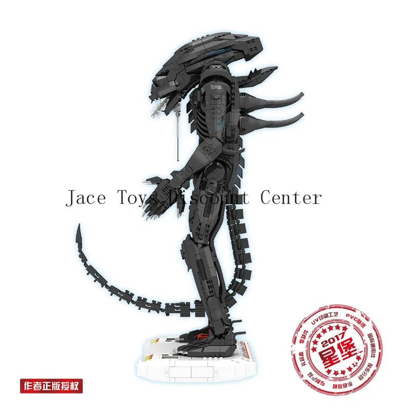 

XB-04001 2020Pcs Genuine Creative Movie Series The Alien Robot Set children Educational Building Blocks Bricks Toy