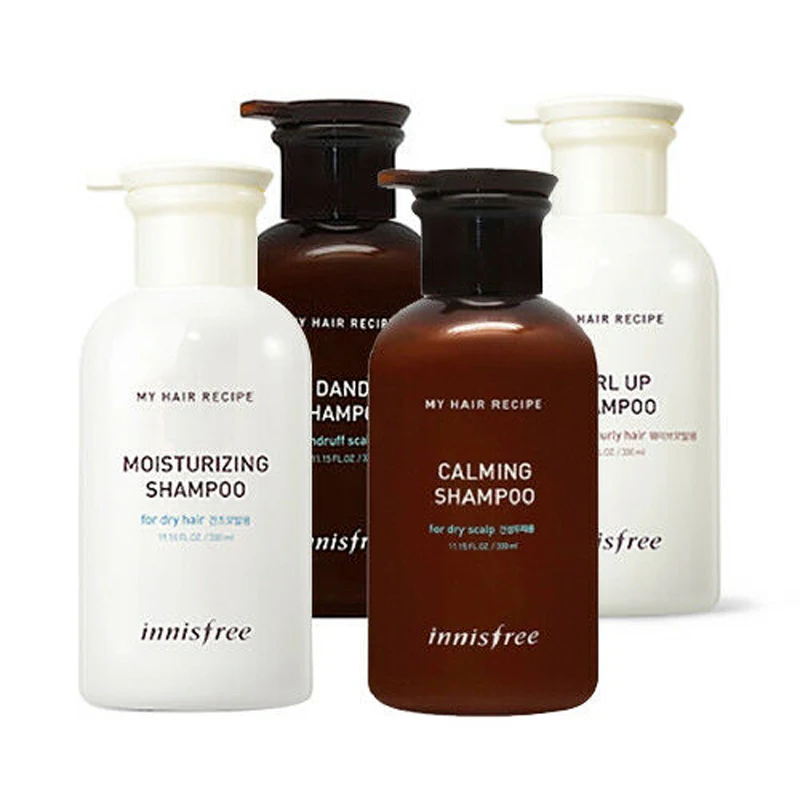 

My Hair Recipe Shampoo 330ml Keratin Care Shampoo Hair Growth Anti-hair Loss Dandruff Repair Damage Dry Hair Treatment 1pcs