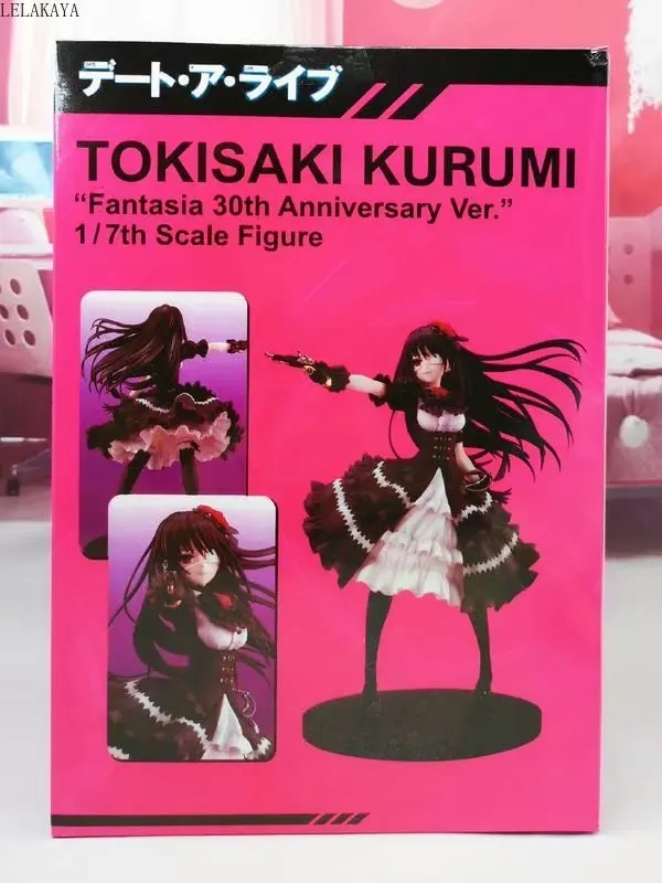 Новое прибытие Дата живой кошмар Tokisaki Kurumi Fantasia 30-летие Ver. 1/7 Масштаб Сексуальная ПВХ фигурка модель игрушки 23 см