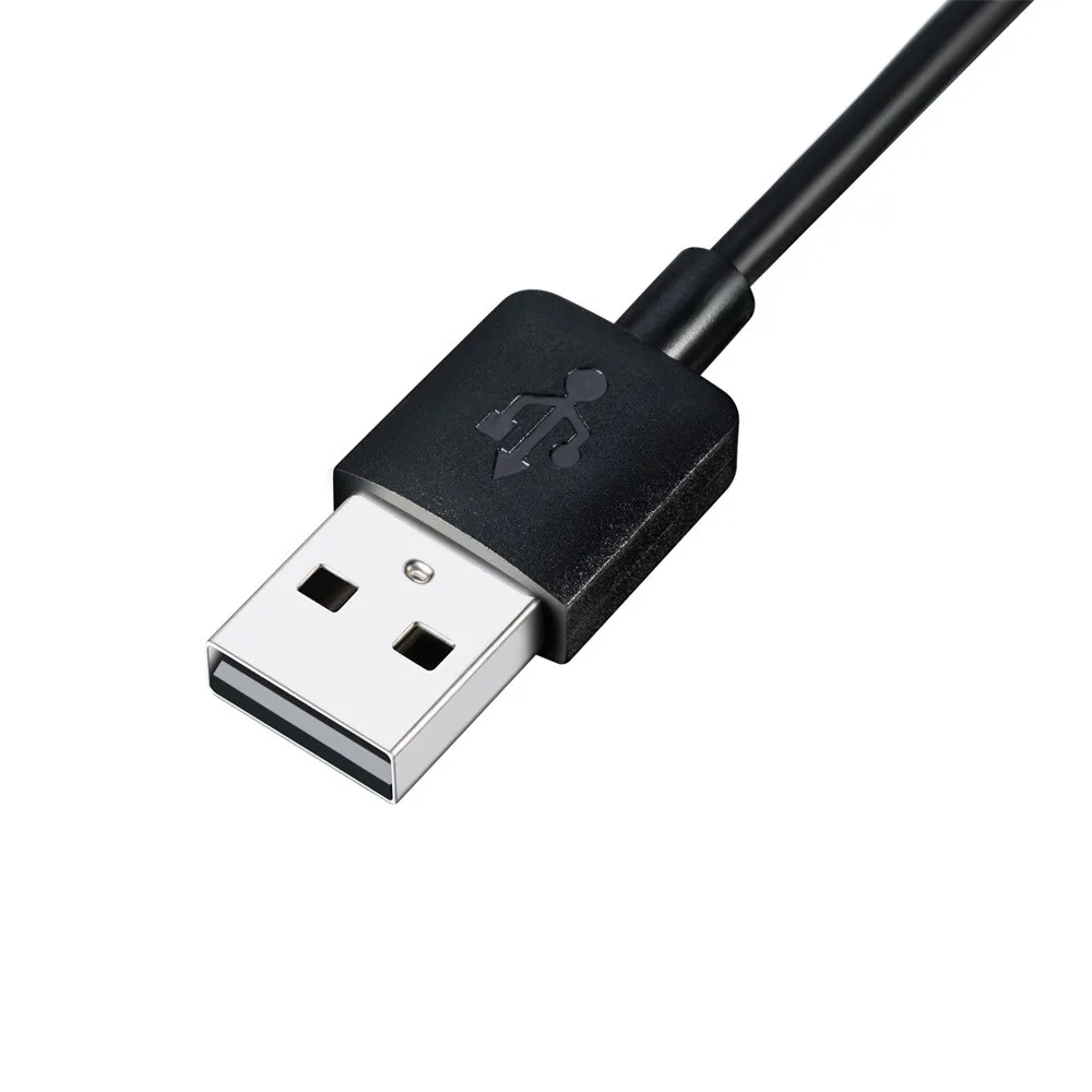 Сменный USB кабель для синхронизации данных кабель для зарядного устройства для наручных gps-часов Garmin Fenix 5X/5S/5X плюс 10 - Цвет: Black