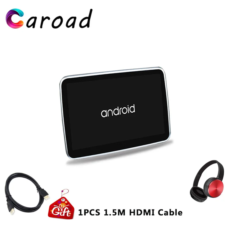DVD плеер Caroad на подголовник автомобиля 10 1 дюйма Android 6 0 HD 1080P Wi