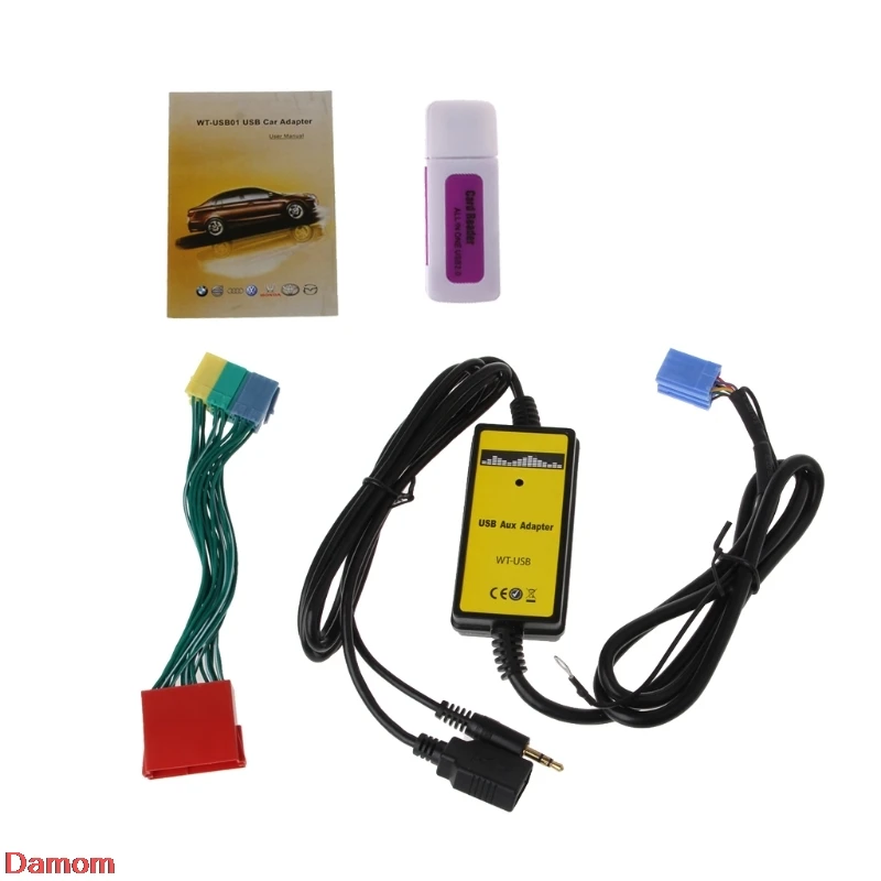 Автомобильный MP3 плеер Радио Интерфейс CD Changer USB SD AUX IN для Audi A2 A4 A6 S6 A8 S8|MP3-плеер