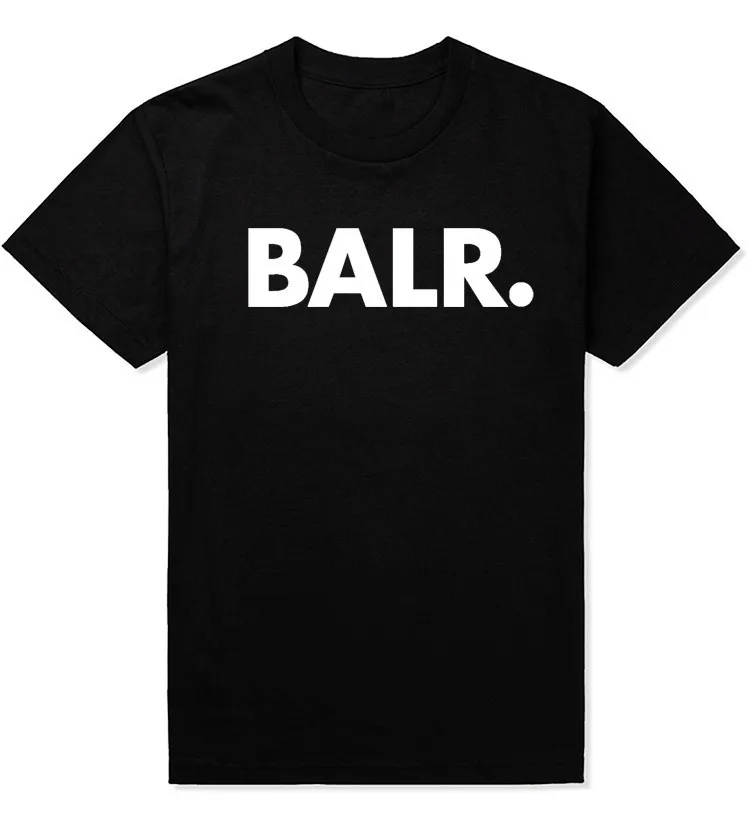 BALR إلكتروني طباعة T قميص المرأة قصيرة الأكمام يا الرقبة فضفاض التي شيرت 2019 الصيف المرأة المحملة قميص قمم Camisetas موهير