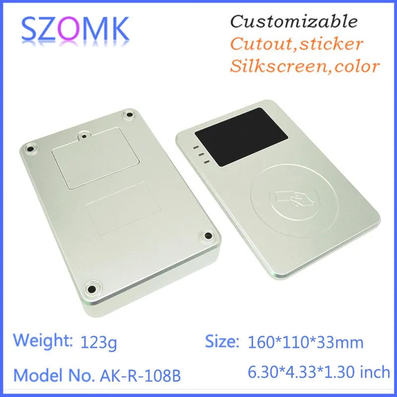 szomk IC card reader plastic enclosure for electronics project plastic sensor junction box distribution box instrument case plastic housing for pcb (6)