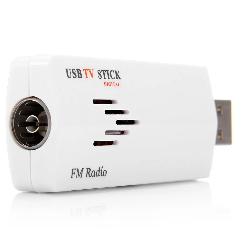 Мини цифровой USB 2.0 аналоговый сигнал ТВ карты Box для портативных ПК fm Радио
