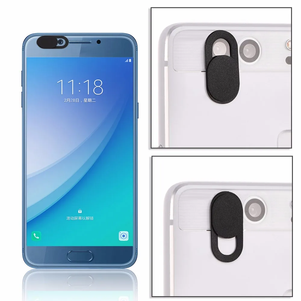 3Pcs Plastic Cam Shutter Cover  Camera Secure Protect Privacy for