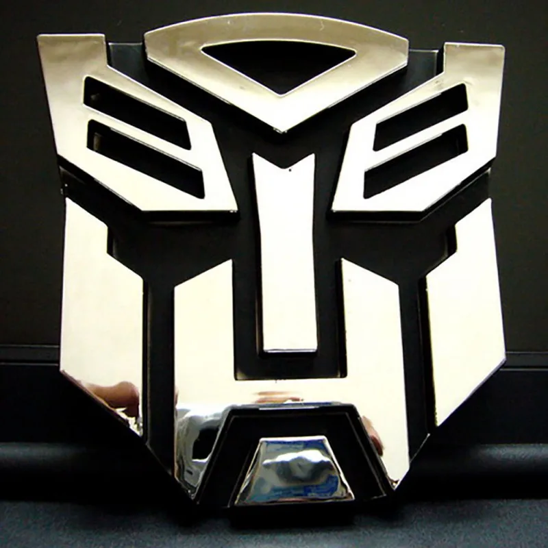 

3d Car Sticker Metal Transformers For Car Auto Logo Window Tail Car Body Decoration Car Styling Glue Sticker