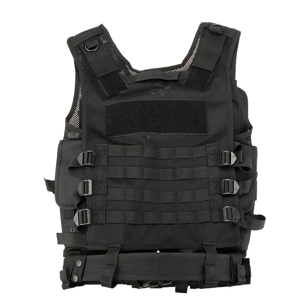 Полицейские военные тактический жилет Wargame Body Armor спортивная одежда Molle assaft Airsoft Жилет для пейнтбола разгрузочный жилет с кобурой