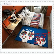 Большой кот Tapis Enfant ковер домашняя площадь напольный коврик ШАМБРЕ Fille гостиная спальня Tapete Para Sala Alfombra
