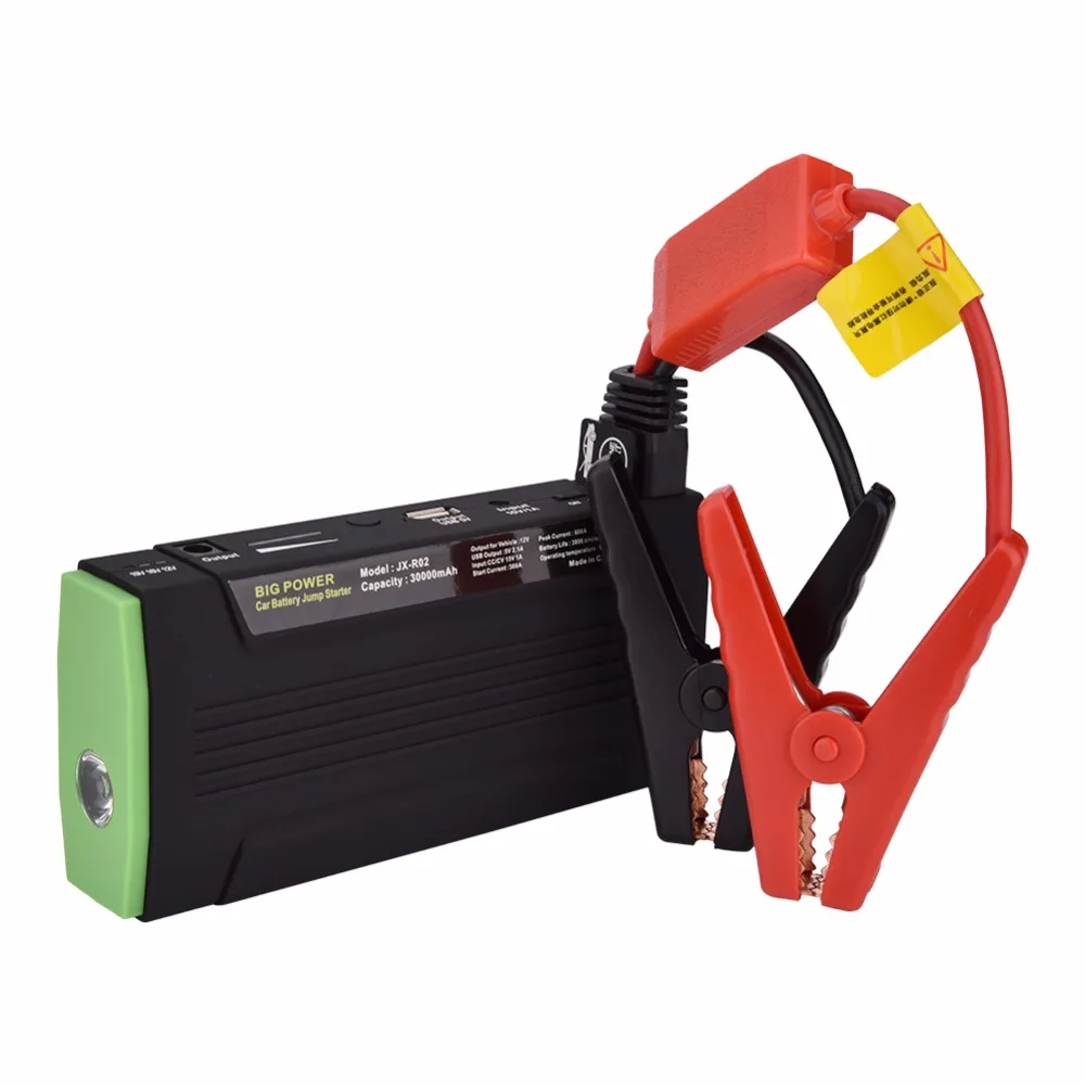 

Oversea 16500mAh Vehicle Car Jump Starter Portable 12V USB Car Charger Multi-function Start Jumper Emergency Car Battery Booster
