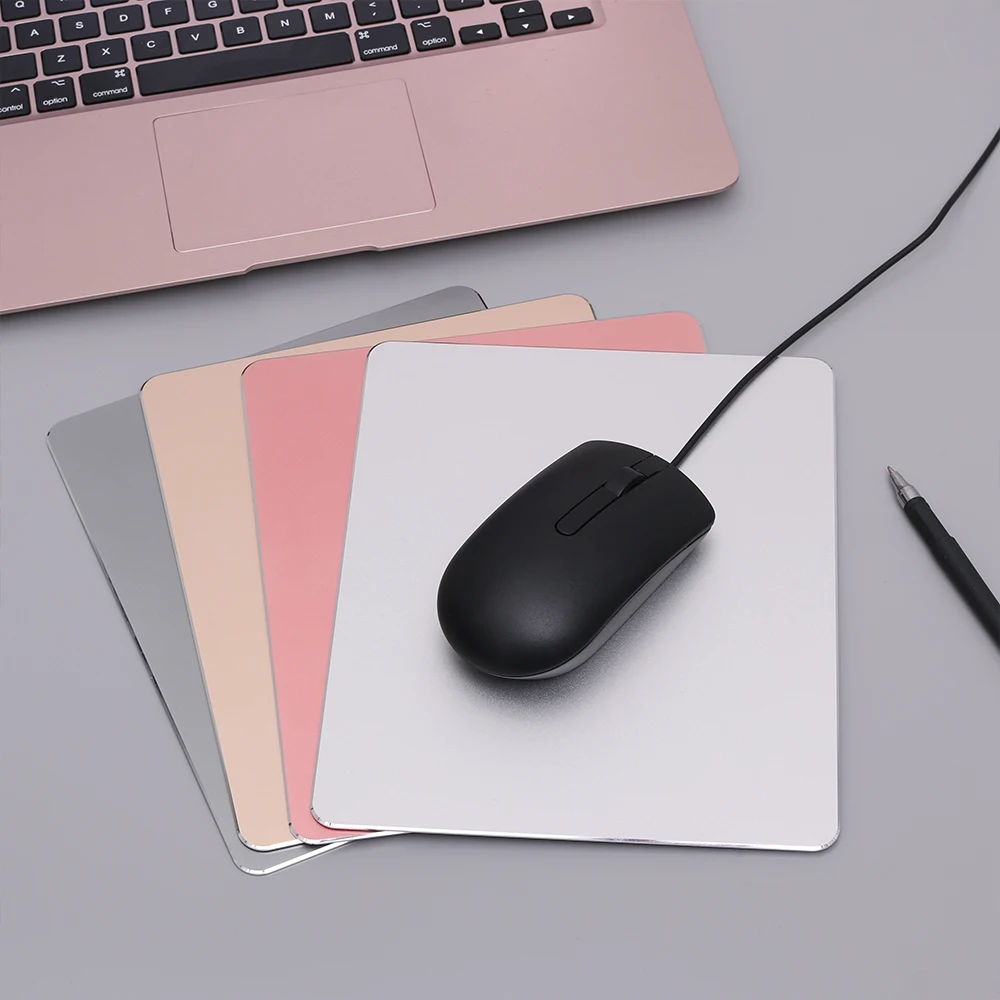 Aluminum Alloy Mouse Pad Metal Ultra Thin Ergonomic Creative Computer