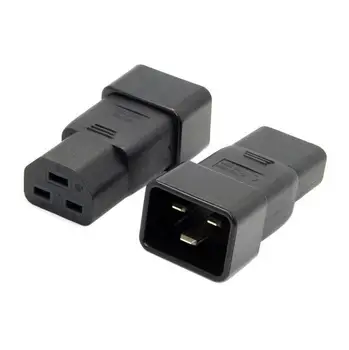 

IEC 320 C20 Male to C21 Female AC Power Adapter For UPS PDU/Free Shipping/1PC