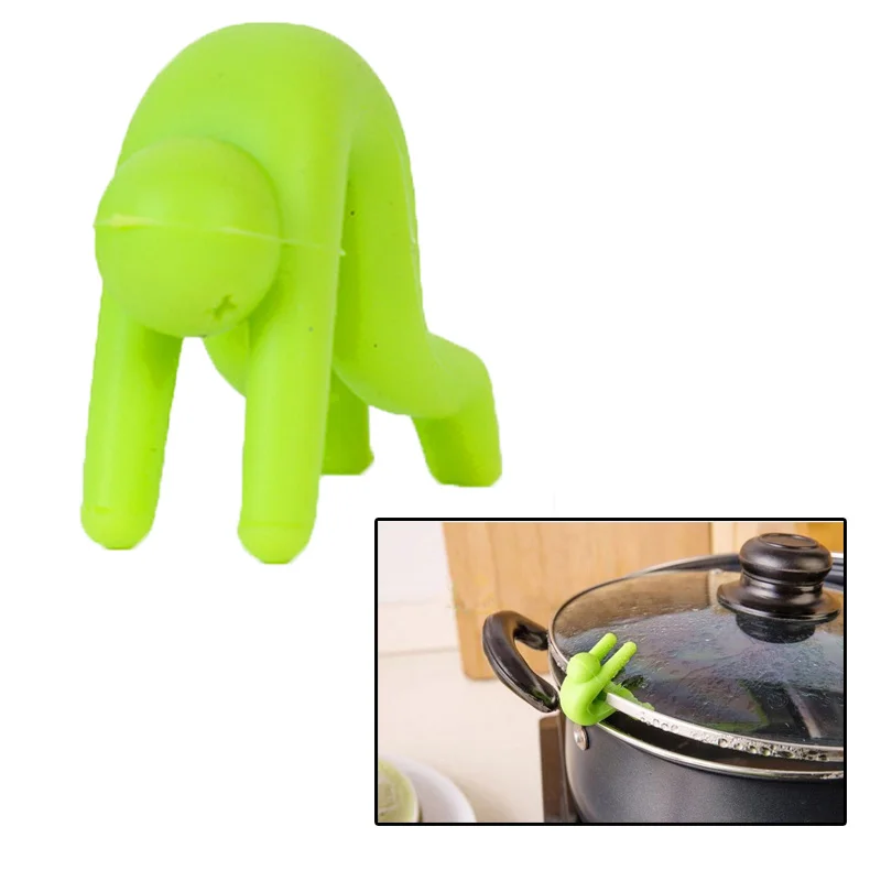 

Urijk New 1PC Kitchen Goods Raise The Lid Overflow Device Lid Plus Height To Prevent Soup Overflow Pan Stent Kitchen Accessories