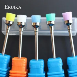 ERUIKA 1 шт. твердосплавное сверло для ногтей с двумя головками фрезы для фрезы 3/32 ''аппарат для маникюра аксессуары для дизайна ногтей пилка для ногтей
