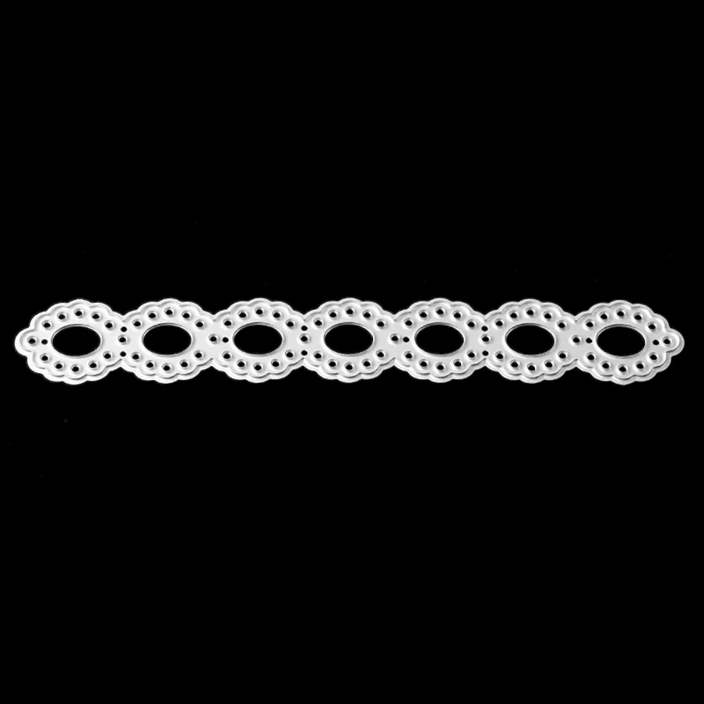 

Long Round Cutting Dies Scrapbooking New Arrival Christmas Metal Cutting Dies New 2019 Embossing Craft New Year Die Cut