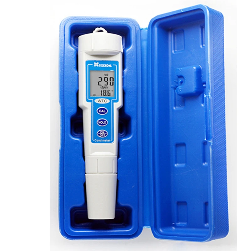 

CT-3030 Conductivity Meter Measurement range:0 -1999 uS Pen type digital conductivity tester