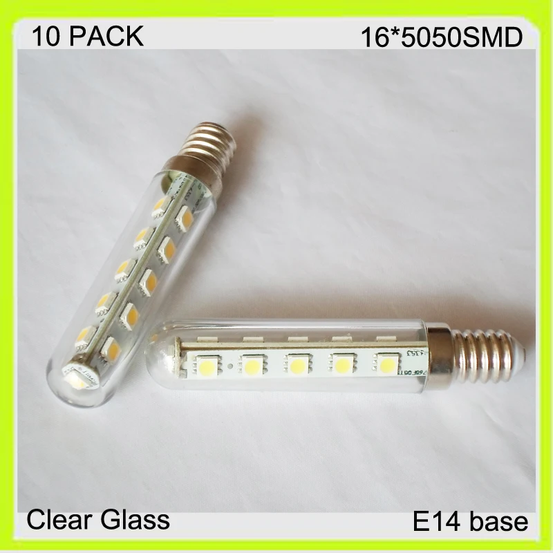 Manufacturer 3W 10 PACK 16*5050SMD mini LED corn light led bulb clear
