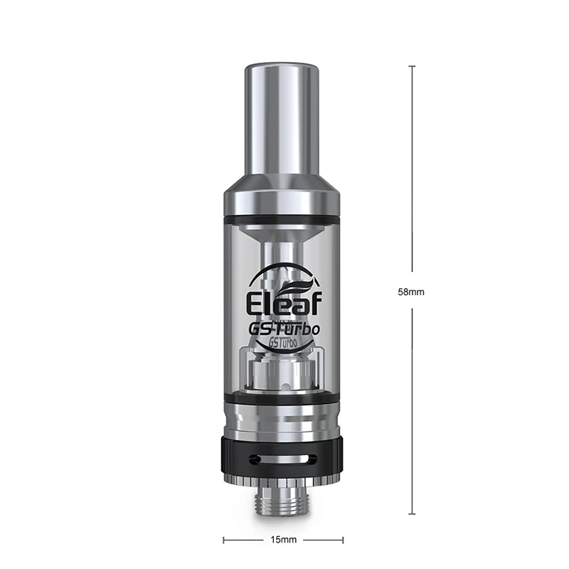 Original Eleaf GSTurbo Atomizer 1.8ml Capacity Tank with GS Air Coil Head Fits E Cigarette Eleaf iStick Trim 03